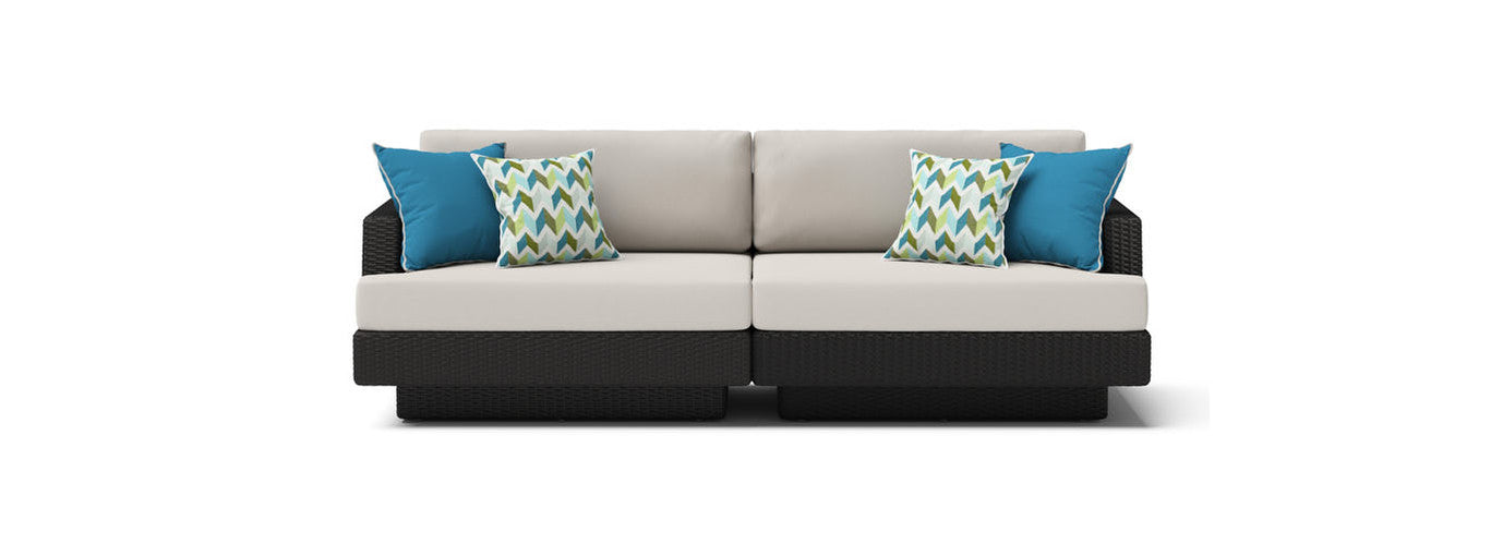 RST Brands - Portofino® Comfort Sunbrella® Outdoor 96in Sofa | OP-PEMSOF48-PORIII