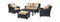 RST Brands - Deco™ 5 Piece Love and Club Seating Set | OP-PEOSS5