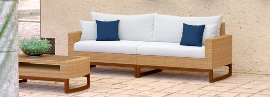 RST Brands - Mili™ 96in Sunbrella® Outdoor Sofa | OP-PESOF-MIL