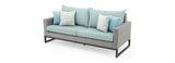 RST Brands - Milo™ Gray 78in Sunbrella® Outdoor Sofa | OP-PESOF76-MILO-G