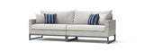 RST Brands - Milo™ Gray 96in Sunbrella Outdoor Sofa | OP-PESOF96-MILO-G