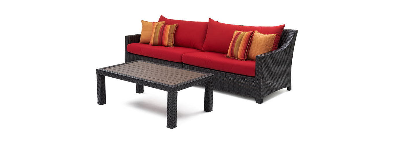 RST Brands - Deco™ Sofa with Deluxe Coffee Table | OP-PESOFDT