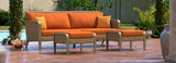 RST Brands - Grantina™ 88in Sunbrella® Outdoor Sofa & Ottomans | OP-PESOFO88-GRNT