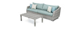 RST Brands - Cannes™ Sunbrella® Outdoor Sofa & Coffee Table