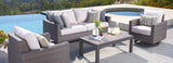 RST Brands - Milea™ 4 Piece Sunbrella® Outdoor Motion Seating Set | OP-PESS4M-MIL