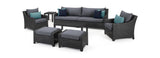 RST Brands - Deco™ 8 Piece Sunbrella® Outdoor Sofa & Club Chair Set | OP-PESS7