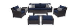 RST Brands - Deco™ 8 Piece Sunbrella® Outdoor Sofa & Club Chair Set | OP-PESS7