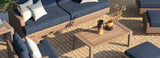 RST Brands - Portofino® Repose 7 Piece Sunbrella® Outdoor Motion Seating Set
