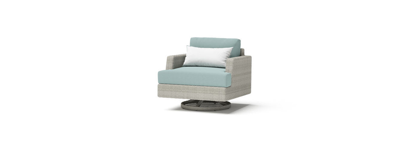 RST Brands - Portofino® Comfort 8 Piece Sunbrella® Outdoor Motion Fire Seating