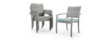 RST Brand - Portofino® Casual Set of 6 Sunbrella® Outdoor Dining Chairs