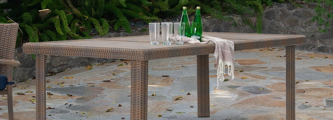 RST Brands - Portofino® Repose 9 Piece Sunbrella® Outdoor Dining Set - OP-PSTS9-PORVII