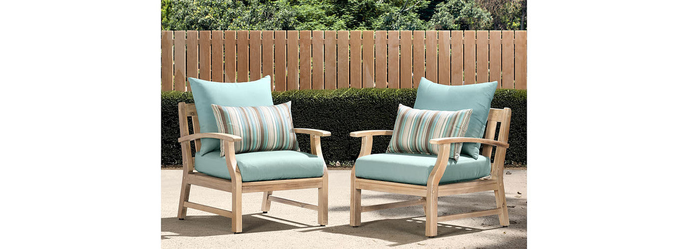 RST Brands - Kooper™ 2 Piece Club Chair Furniture Cover Set