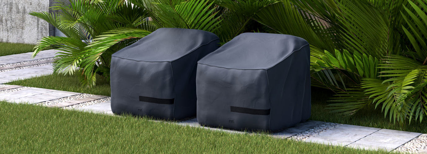 RST Brands - Portofino® Repose 2pc Club Chair Deluxe Furniture Covers