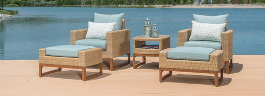RST Brands - Mili™ 3 Piece Club Chair Furniture Cover Set