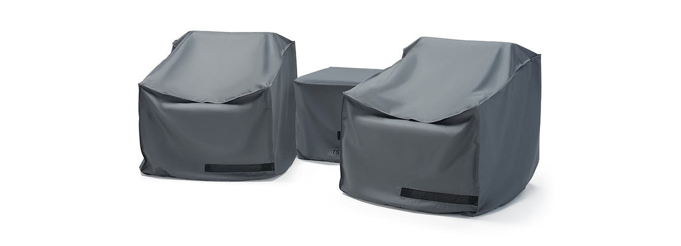 RST Brands - Portofino® Comfort 3 Piece Club Chair Furniture Cover Set