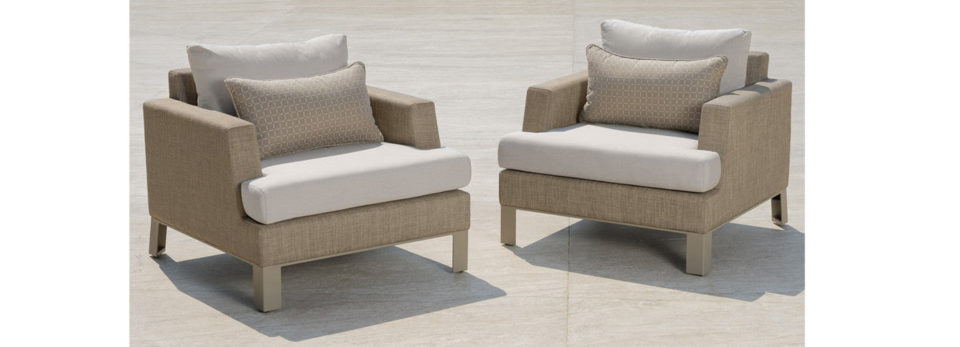 RST Brands - Portofino® Sling 3 Piece Club Chair Furniture Cover Set