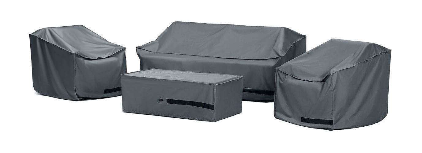 RST Brands - Deluxe Furniture Covers - Knoxville 4 Piece Club Chair Set