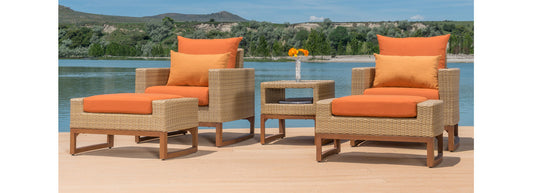 RST Brands - Mili™ 5 Piece Club Chair Furniture Cover Set
