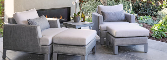 RST Brands - Portofino® Sling 5 Piece Club Chair Furniture Cover Set