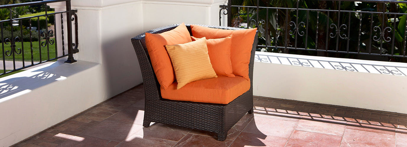 RST Brands - 33x33 Corner Chair Zipper Furniture Cover