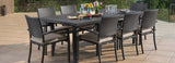 RST Brands - Portofino® Comfort/Repose/Sling 9pc Dining Set Cover