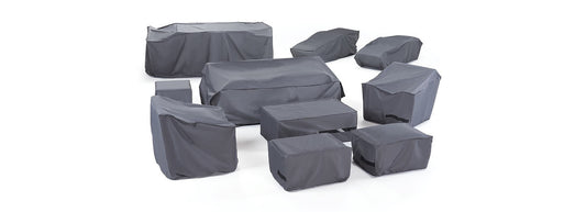 RST Brands - Barcelo™ 16 Piece Estate Collection Furniture Cover Set | OP-SCEC16-BAR-K