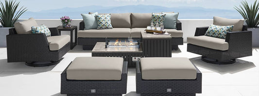 RST Brands - Portofino® Comfort 56x31 Fire Table Furniture Cover