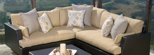RST Brands - Portofino® Comfort 4 Piece Sectional Furniture Cover Set