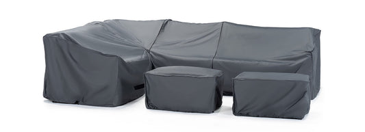 RST Brands - Portofino® Sling 6 Piece Sectional Furniture Cover Set