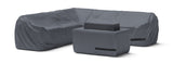 RST Brands - Milo 6 Piece Fire Sectional Furniture Cover Set