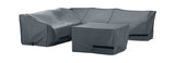 RST Brands - Portofino® Comfort 6 Piece Sectional Fire Seating Furniture Cover Set