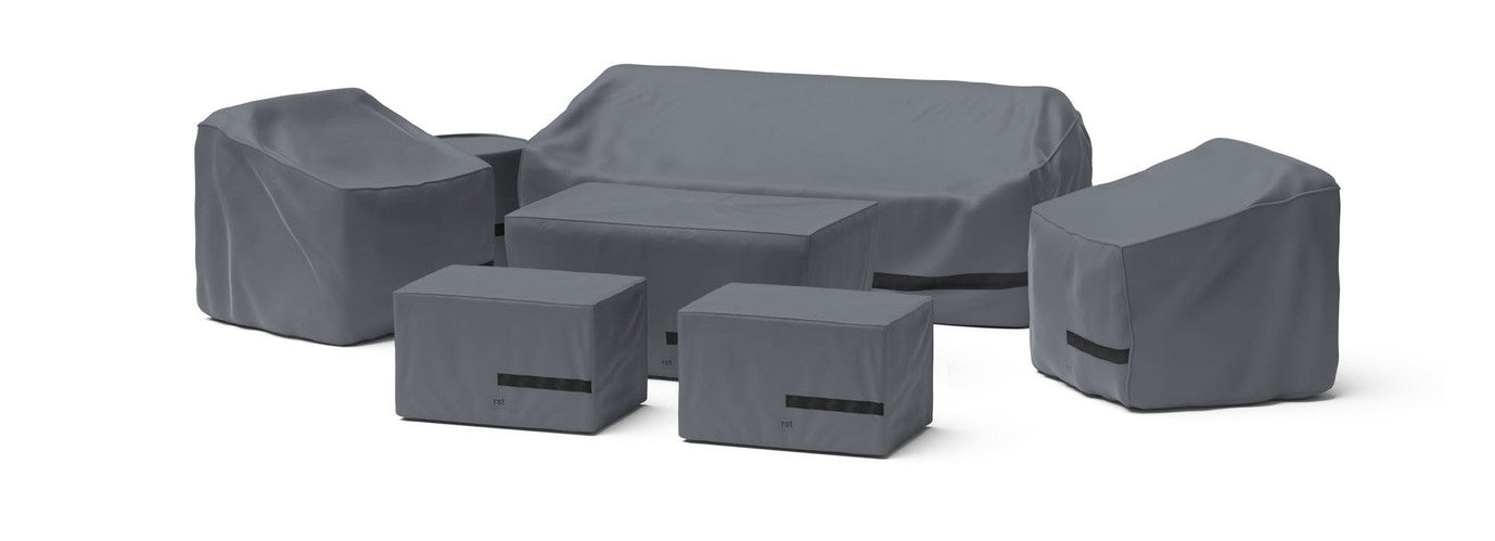 RST Brands - Venetia 7 Piece Motion Fire Seating Furniture Cover Set