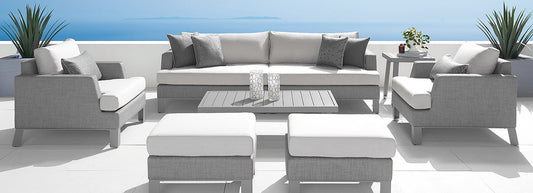 RST Brands - Portofino® Sling 8 Piece Deep Seating Furniture Cover Set