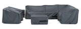 RST Brands - Cannes™ 9 Piece Sectional and Club Furniture Cover Set