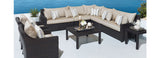 RST Brands - Deco™ 9 Piece Sectional and Club Furniture Cover Set