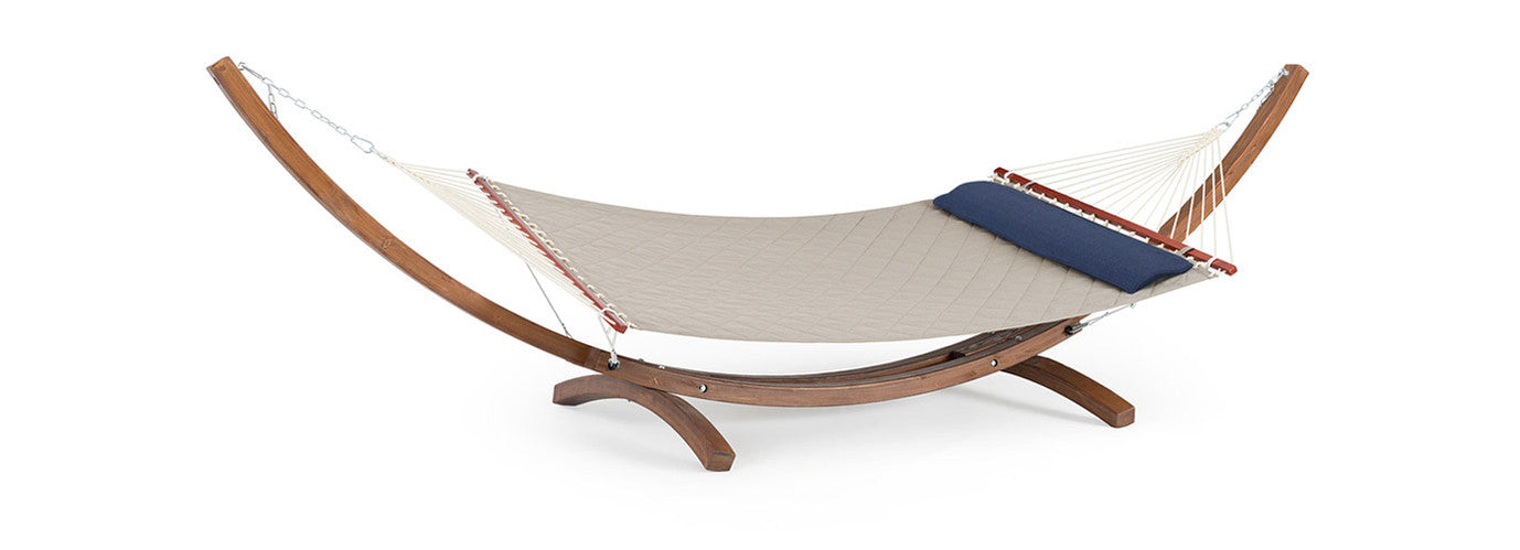 RST Brands - Portofino® Comfort Sunbrella® Outdoor Hammock Set - Indigo