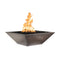 The Outdoor Plus - 36" Square Maya Fire Bowl - Copper - NG, LP - OPT-103-SQ36