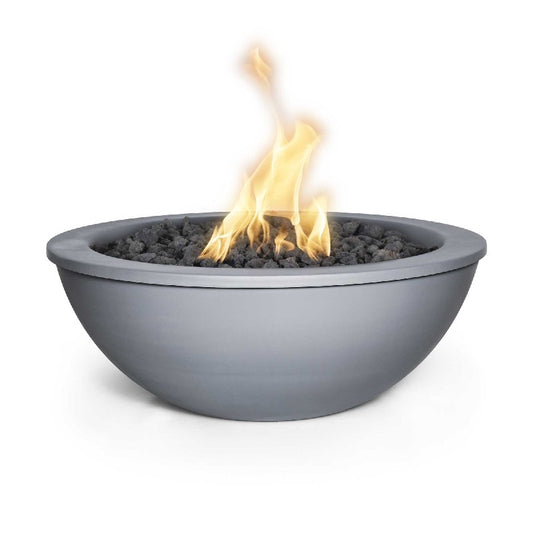 The Outdoor Plus - 27" Round Sedona Fire Bowl - Powder Coated Metal - NG, LP - OPT-27RPCFO