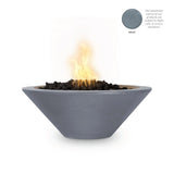 The Outdoor Plus - 31" Round Cazo Fire Bowl - GFRC Concrete - NG, LP - OPT-31RFO