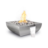 The Outdoor Plus - 24" Avalon Stainless Steel Fire & Water Bowl - NG, LP - OPT-24AVSSFW