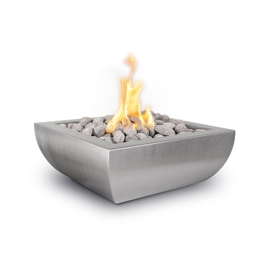 The Outdoor Plus - 24" Avalon Stainless Steel Fire Bowl - NG, LP - OPT-24AVSSF