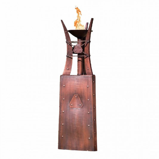The Outdoor Plus - Bastille Fire Tower - Hammered Copper - NG, LP - OPT-FTWR3