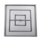 The Outdoor Plus - 36" x 36" Square Drop-in Pan & 24" Square Stainless Steel Burner - NG, LP - OPT-PBS36E12