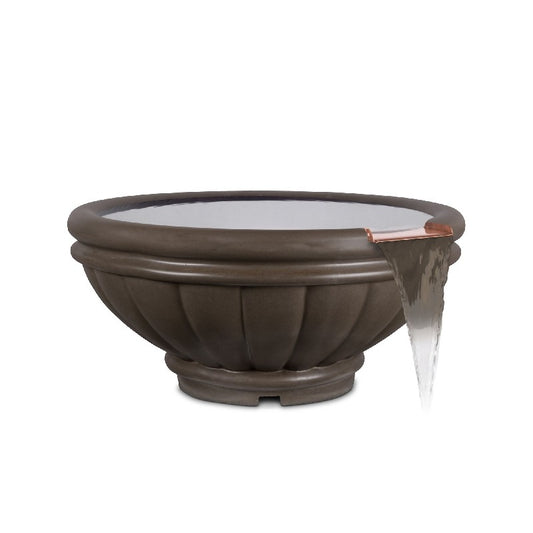 The Outdoor Plus - 24" Roma GFRC Concrete Water Bowl - OPT-ROMWO24