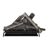 The Outdoor Plus - 24" Fireplace Log & Tray Set - OPT-24SLS