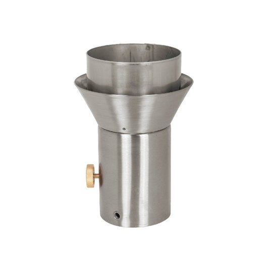 The Outdoor Plus - Cubist Torch with Original TOP Torch Base - Stainless Steel - OPT-TT19M