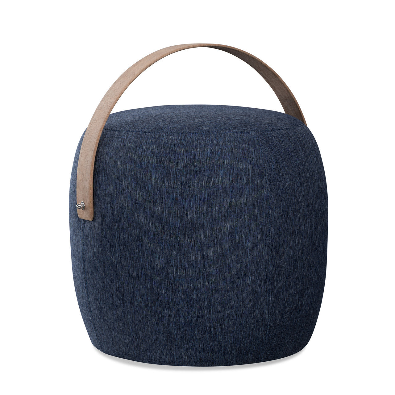 CO9 Design - 20" Upholstered End Table / Pouf - Indigo - PU20INDIGO