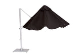 Woodline - 9.8’ X 13.1’ Pavone Rectangular Cantilever Umbrella with Grip Handle - PA34REA