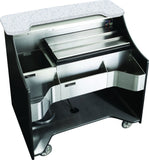 Perlick - 46” Tobin Ellis Signature Series Mobile Bar: bottle well, ice chest, and bottle well - RMB-004