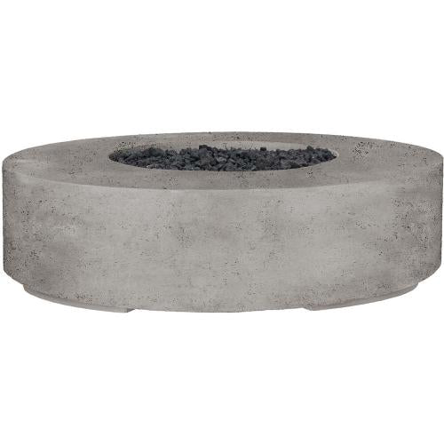 Prism Hardscapes - 80" Rotondo Round 125,000 BTU NG/LP Fire Pit Table with Electronic Ignition